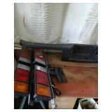 Auxiliary light and bumper cover lot