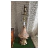 Mid Century Modern MCM table lamp featuring a