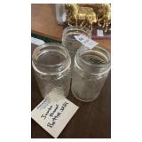 Vintage Jumbo Peanut Butter jars (3)