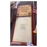 The Philson National Bank sign 20inch