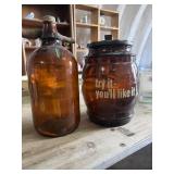 Glass Containers 2 pc