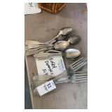 Domestic Silver spoons and forks