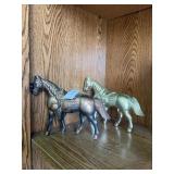 Metal Horses 2 pc