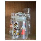 Jar Lot, Disney, Mr Peanut 75th Birthday Jar, etc