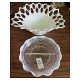 2 pc Lot of Glass Dishes