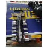 All Trade 14 pc. Sae/Metric 1/2 drive set