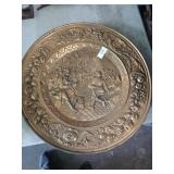 Brass wall plate