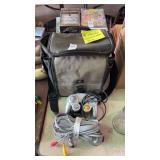 Nintendo GameCube bag, controller, and other