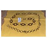 Vintage chain belt