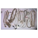 Vintage goldtone necklaces