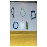 Treasure box bracelet  & bead bracelets