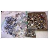 Over 6 pounds jewelry for crafts repair parts