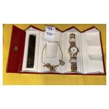 Main Line Time crystal wristwatch & matching ball