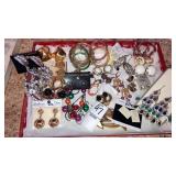 Vintage assorted pierced earrings