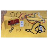 Bracelets,  earrings ear decor, headbands -some