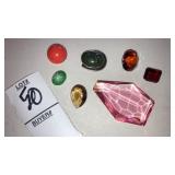 Loose stones cabochons