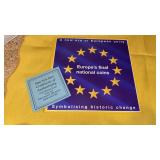 New-Europeï¿½s final national coin set in folder