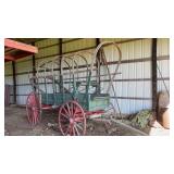 Antique Conestoga Wagon Decorated