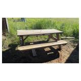 Wooden Picnic Table