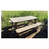 Wooden Picnic Table
