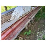 Lumber and  cart & contents