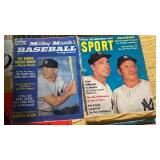 2 baseball sports magazines
