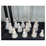 Lefton Christopher Collection birthday figurines-