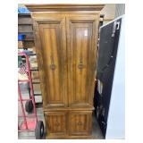 27x19.5x69 Wooden cabinet with fold out Necchi