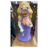 Miss Piggy Plaster Cast 28 in