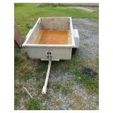 International Harvester dumping garden cart