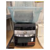 Pampered Chef air fryer with accessories