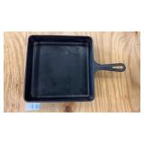 Griswold No. 8 Cast Iron Square Skillet 9 1/2 in