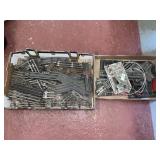 Vintage train track - 2 tray lots