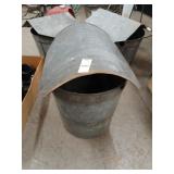 Galvanized maple keeler