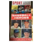2 baseball sports magazines