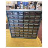 Storage box of various hardware contents