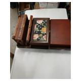 Tray lot of jewelry boxes