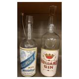 Vintage Liquor Bottles
