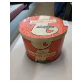 Vintage Tastykake potato chip cardboard tin