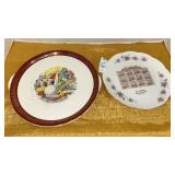 2 Commemorative plates