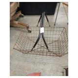 Wire farm basket 20' long