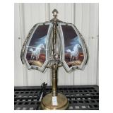 Vintage lamp- 23 inches h