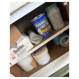 Lot of double sided tape, bolts, etc