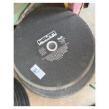Hilti cutting wheels 12 by 1/8 by 1