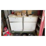 White Storage Cabinet NO CONTENTS