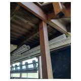 Lot of pvc pipe on back porch
