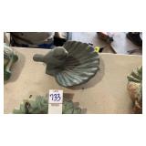 2 bird porch decor figurines