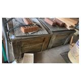 Wooden planter box