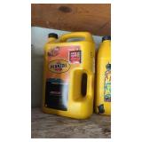Pennzoil 5W-30 oil and Antifreeze opened