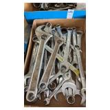 Assortment of wrenches